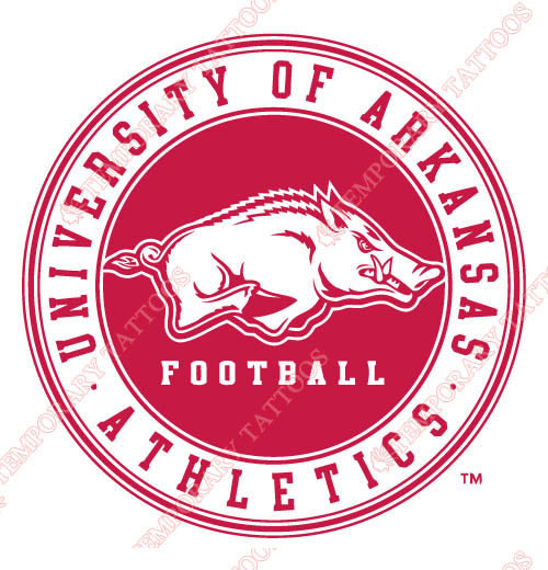 Arkansas Razorbacks 2009 Pres Misc Logo1 Customize Temporary Tattoos Stickers N3750